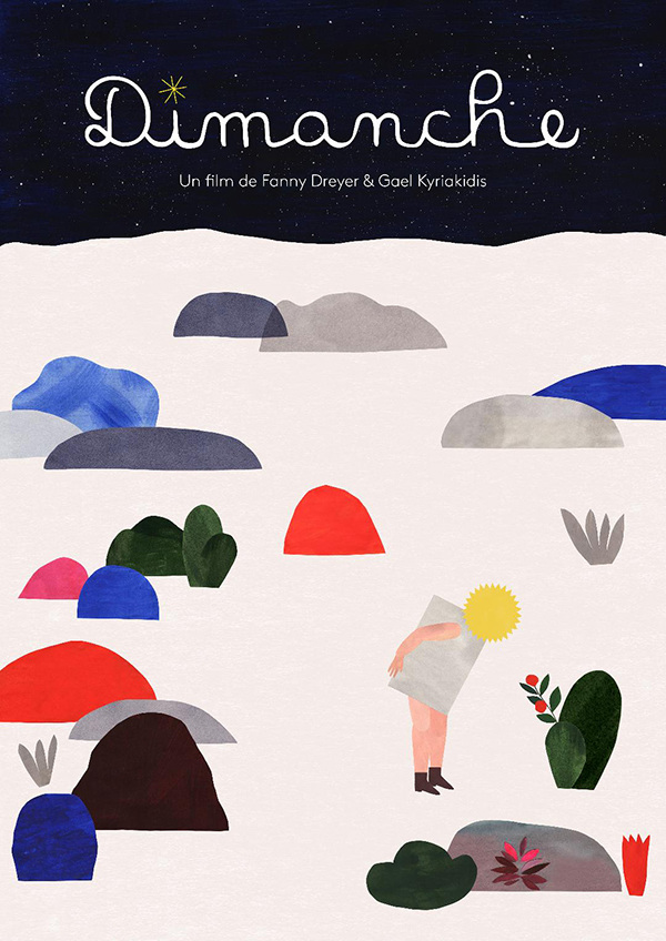 Affiche film d'animation Dimanche Affiche film d'animation Dimanche