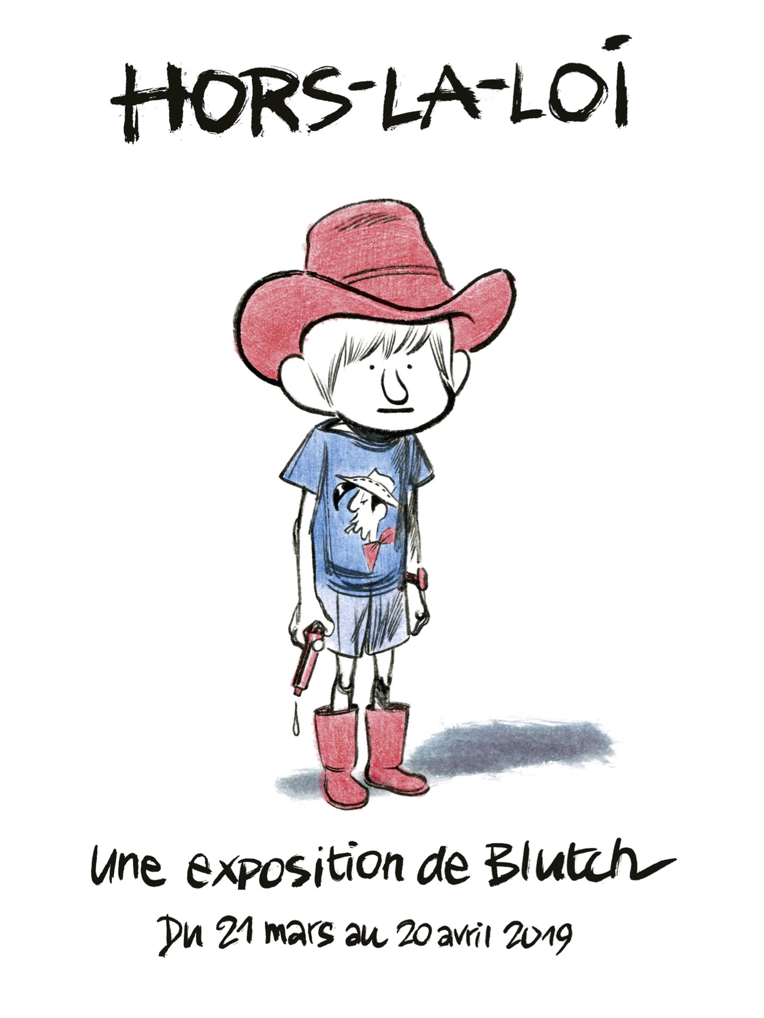 Hors-la-loi : une exposition de Blutch Hors-la-loi : une exposition de Blutch