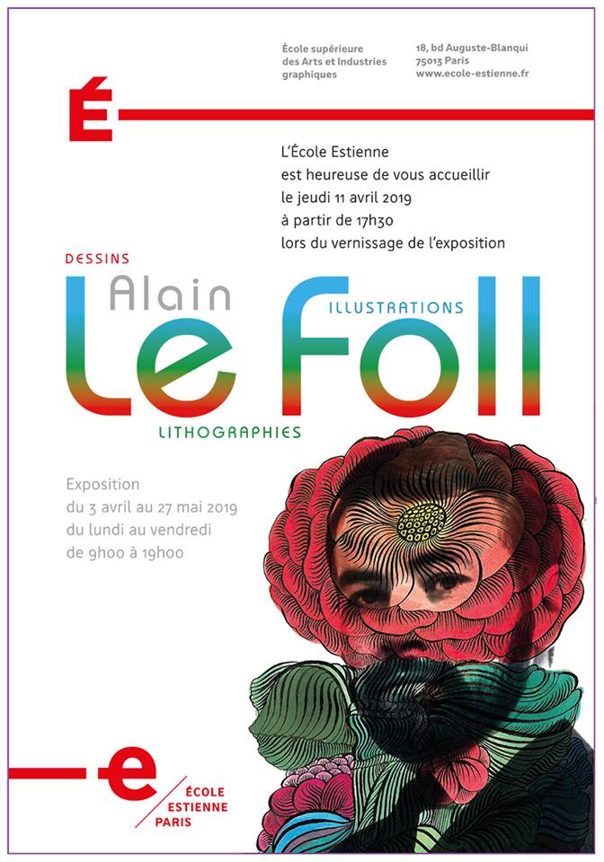 Exposition Alain Le Foll à l’école Estienne Exposition Alain Le Foll à l’école Estienne