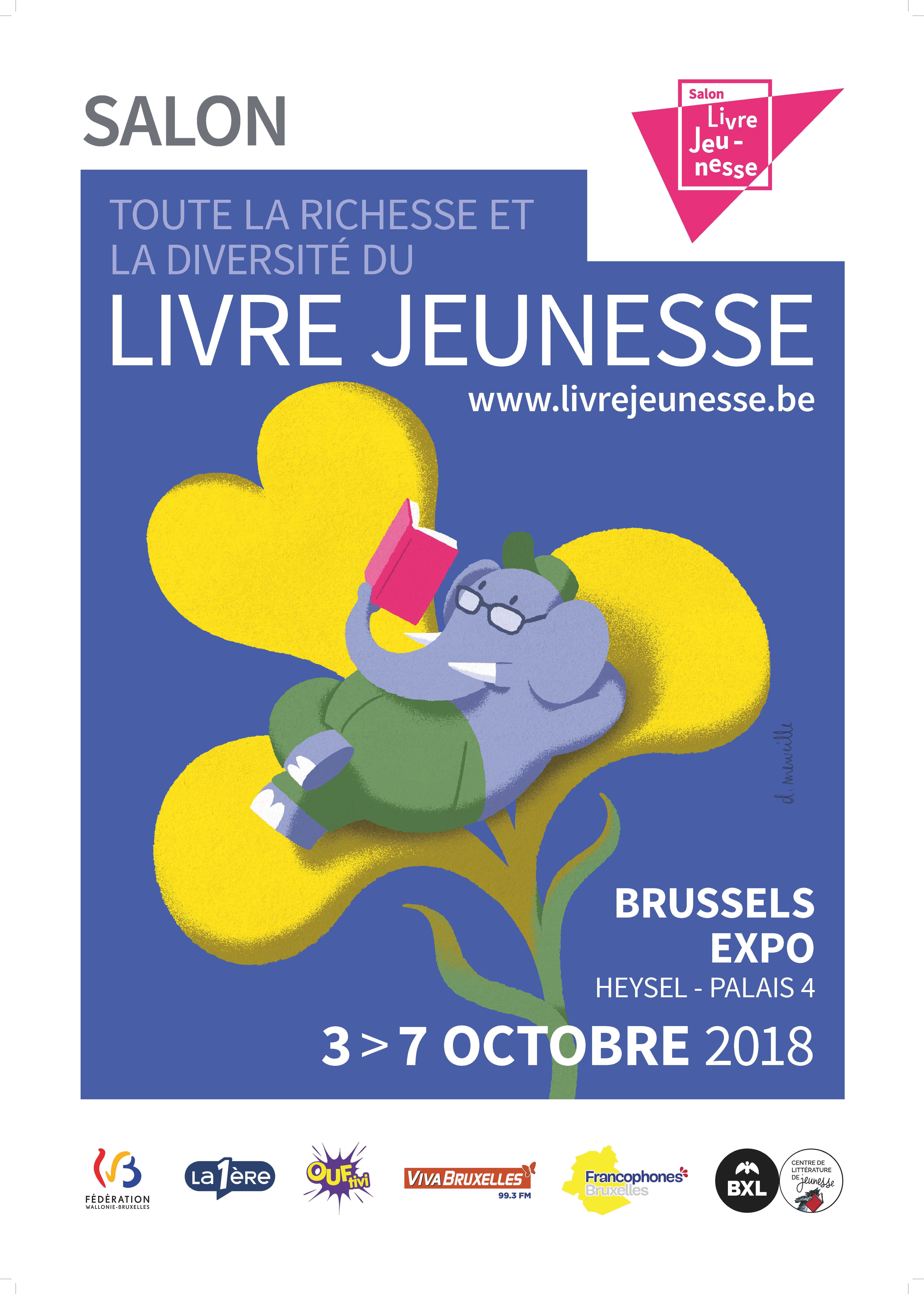 Salon du livre de jeunesse de Bruxelles 2018 Salon du livre de jeunesse de Bruxelles 2018