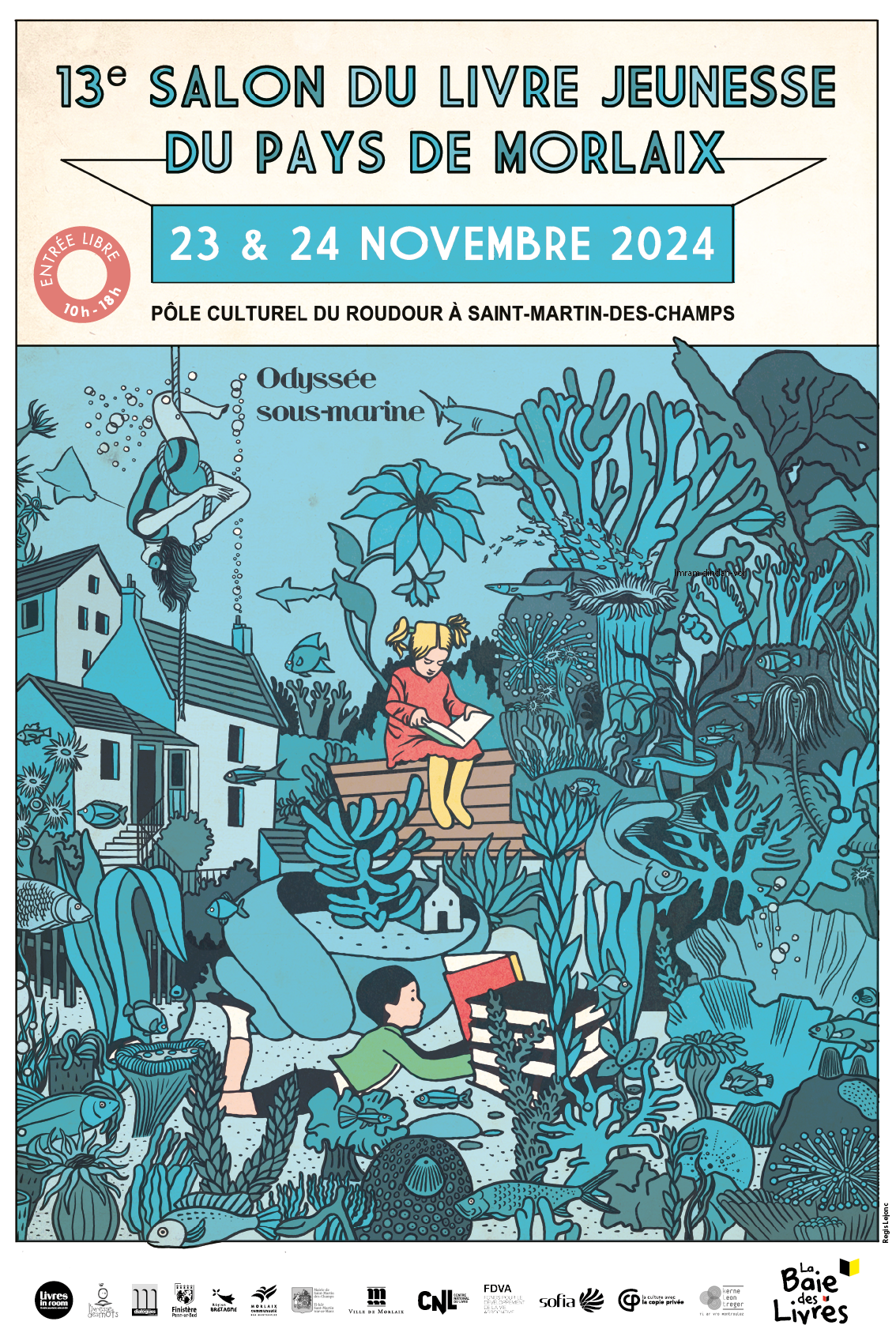 13è Salon du livre de jeunesse du Pays de Morlaix