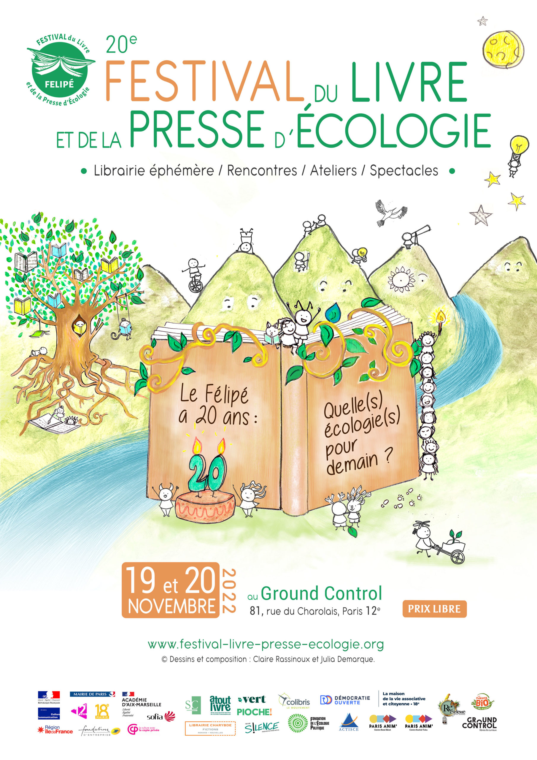 20ème Festival du livre et de la presse d'écologie