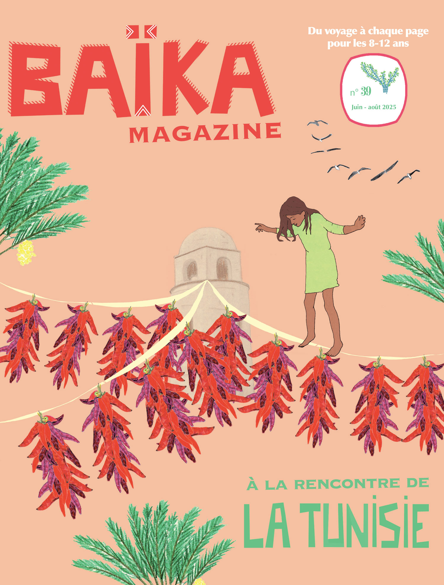 Couverture Baïka n°39, juin-août 2025