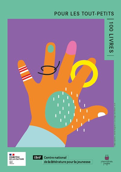 Affiche : Pour les tout-petits - 100 livres