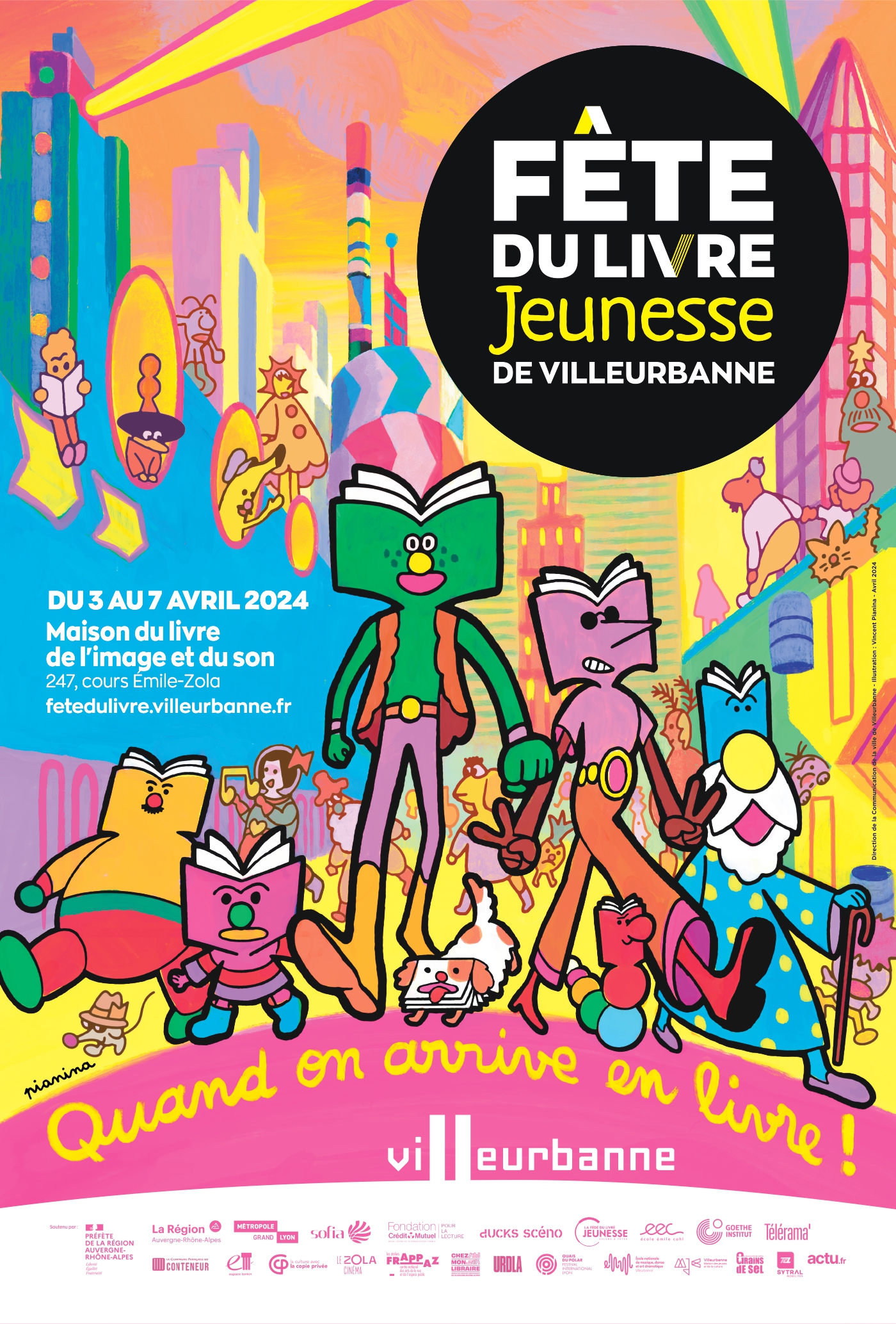 Fête du livre jeunesse de Villeurbanne