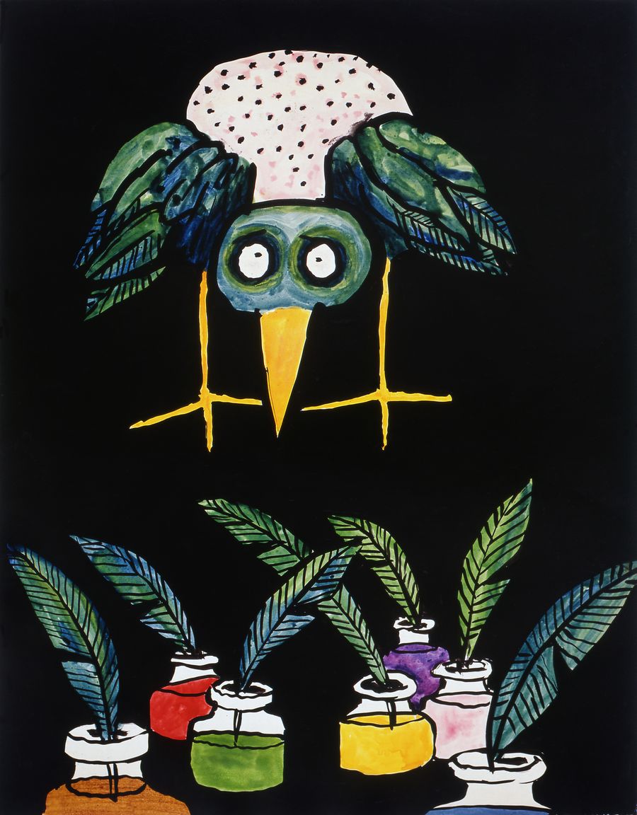 ©Diogenes Verlag AG Zürich / Tomi Ungerer Estate, Musée Tomi Ungerer – Centre international de l'Illustration. Tomi Ungerer, Dessin pour l’ American Institute of Graphic Arts (AIGA), 1966