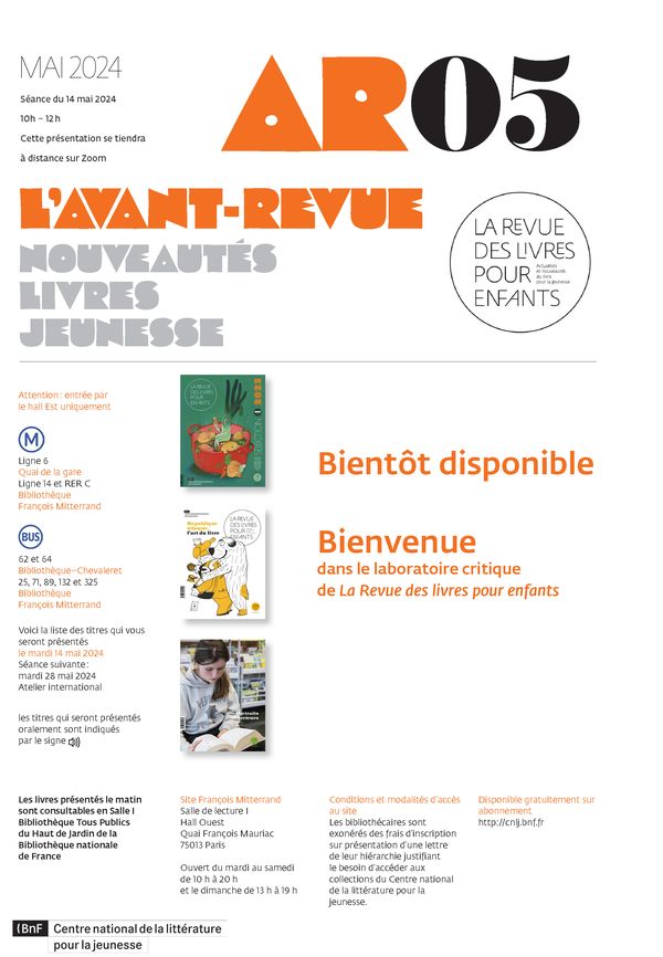 L'Avant-Revue mai 2024