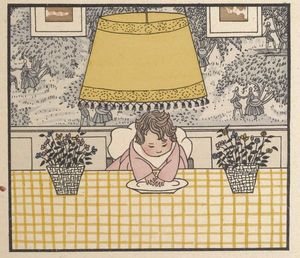 Le journal de bébé tenu par maman / frises et estampes de Marie-Madeleine Franc-Nohain