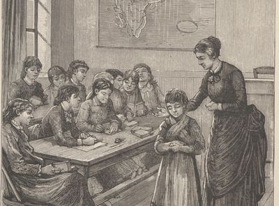 La petite Lazare,  par Marie Robert Halt ; illustrations de Gilbert , C. Marpon et E. Flammarion (Paris). 1885