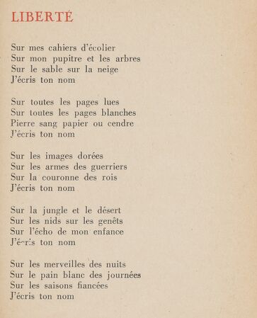 Poésie et vérité 1942, Paul Éluard, Edition de la Main à plume, Paris
