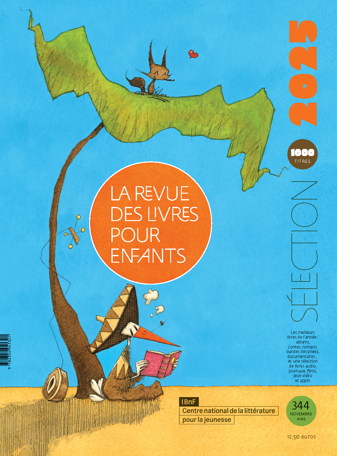Illustration originale Renaud Dillies pour La Revue des livres pour enfants n°344