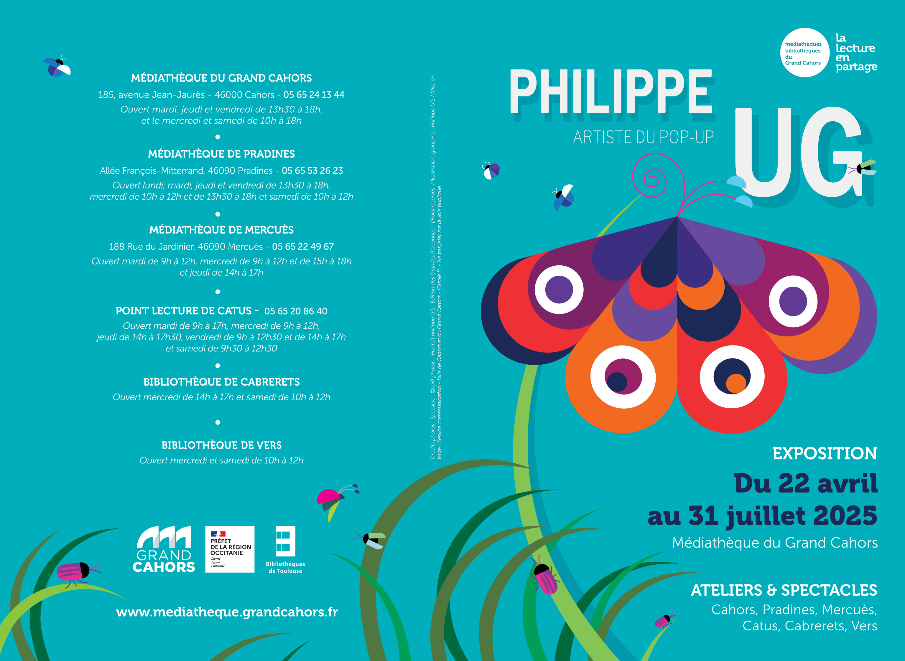 Exposition "Philippe UG, artiste du pop-up" Exposition "Philippe UG, artiste du pop-up"