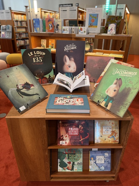 Ouvrages exposés de Rébecca Dautremer