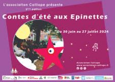 5ème édition des « Contes d’été aux Épinettes »