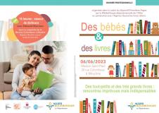 Journée professionnelle "Des bébés et des livres - Des tout-petits et des très grands livres : rencontres imprévues mais indispensables"