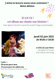 Matinale "J'aime la lecture, savez-vous comment ?" - 4ème édition Matinale "J'aime la lecture, savez-vous comment ?" - 4ème édition
