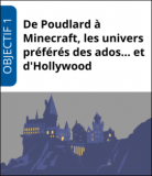 Formation "De Poudlard à Minecraft, les univers préférés des ados… et d’Hollywood"
