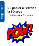 Formation "Du papier à l’écran, la BD sous toutes ses formes"