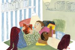 Illustration Siri Ahmed Backström, Ed. Cambourakis, 2017 Illustration Siri Ahmed Backström, Ed. Cambourakis, 2017