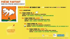 Poésie partout : rentrée littérature jeunesse en Grand Est Poésie partout : rentrée littérature jeunesse en Grand Est
