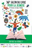 36ème Salon du Livre pour la Jeunesse de Troyes. Autrice de l'affiche : Magali Attiogbé 36ème Salon du Livre pour la Jeunesse de Troyes. Autrice de l'affiche : Magali Attiogbé
